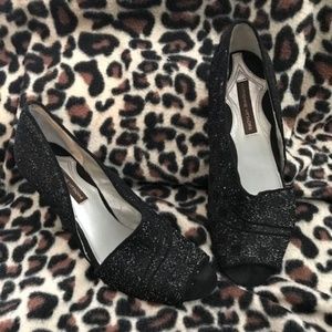 Sparkling Black Adrienne Vittidini Heels